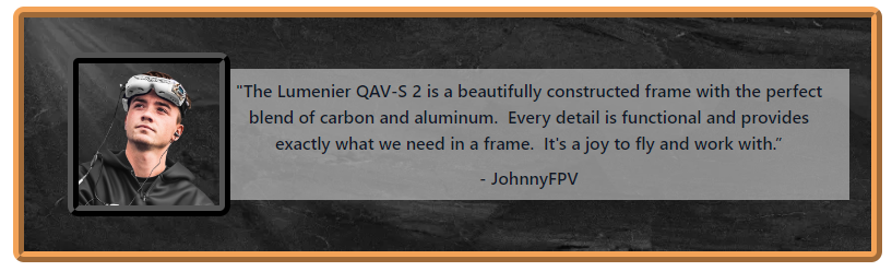 ¾Ë¾¾¹ðÅ© ·ç¸Þ´Ï¾î QAV-S 2 JohnnyFPV SE 7ÀÎÄ¡ ÇÁ·¹ÀÓŶ 1