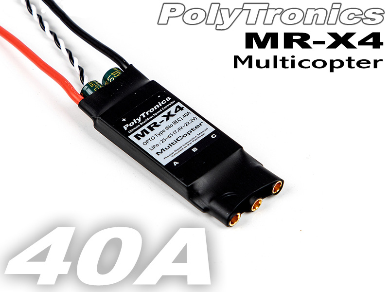 [ܼ] PT-MR-X4-COB [PT] MR-X4 ESC for Multicopters (40A/OPTO/COB/6S)