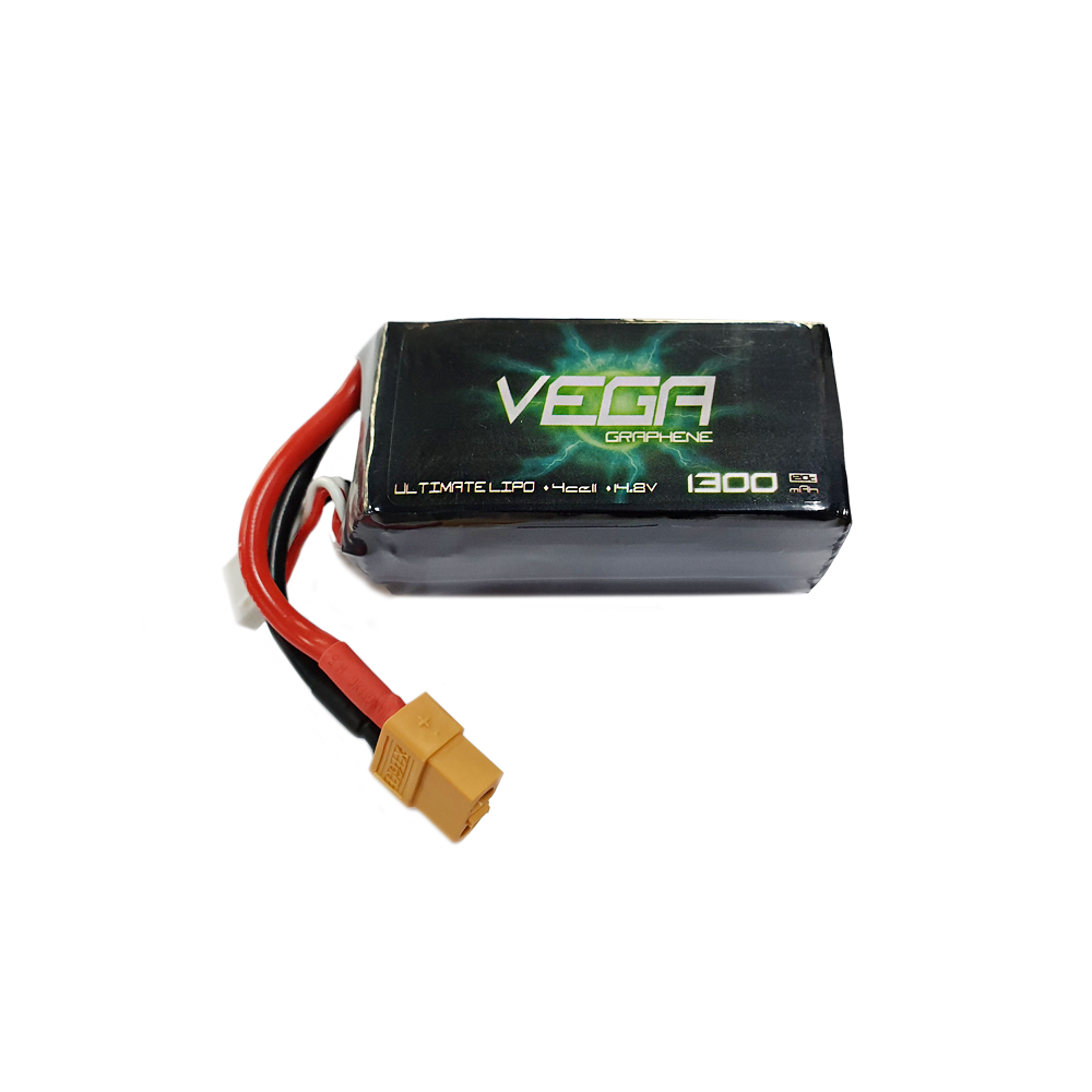 �˾���ũ  [VEGA] ���� �׷��� 14.8V 1300mAh 120C ��Ƭ������ ���͸� - XT60 2
