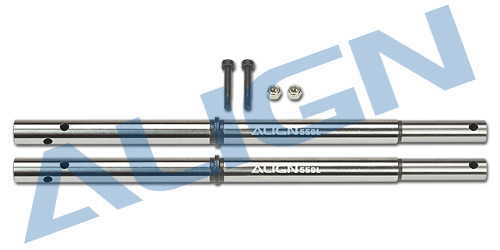 �˾���ũ H55H005XXW [ALIGN] T-Rex550E Tri-Blades Main Shaft 1