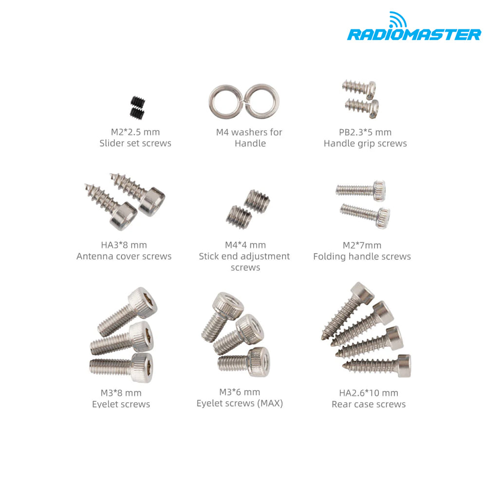 �˾���ũ  ���������� TX16S�� External Screw Set 1