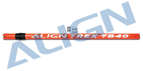 �˾���ũ HB40T010XOW [ALIGN] TB40 Carbon Fiber Tail Boom - Orange 1
