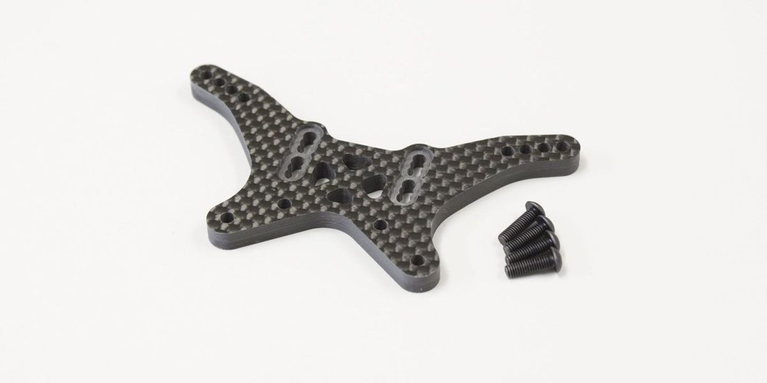 �˾���ũ KYLAW59 [KYOSHO] Carbon Rear Shock Stay (ZX6/t=5.0) 1