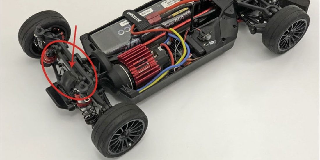 �˾���ũ KYFAW223 [KYOSHO] TC Carbon Rear Shock Stay(FAZER MK2) 3