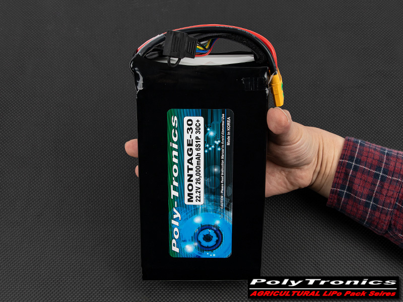 [�˾���ũ] PT-B26K-MTG25-6S PT-B26000-Montage30 (22.2V, 6S1P, 30C+/D.C/XT90S) ��Ƭ������ ���͸� - XT90 ��Ƽ����ũ 3