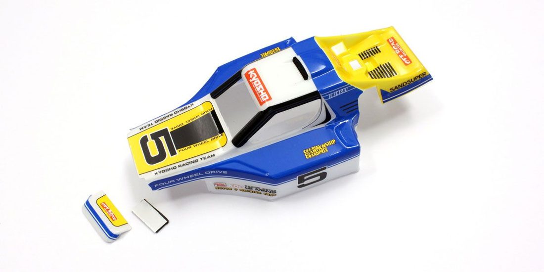 �˾���ũ KYMBB01BW [KYOSHO] Body Set(OPTIMA/Bule White) 1