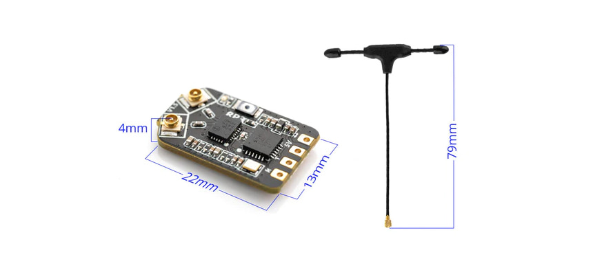 ¾Ë¾¾¹ðÅ© ¶óµð¿À¸¶½ºÅÍ RP3 V2 ELRS 2.4GHz ³ª³ë ¼ö½Å±â 3