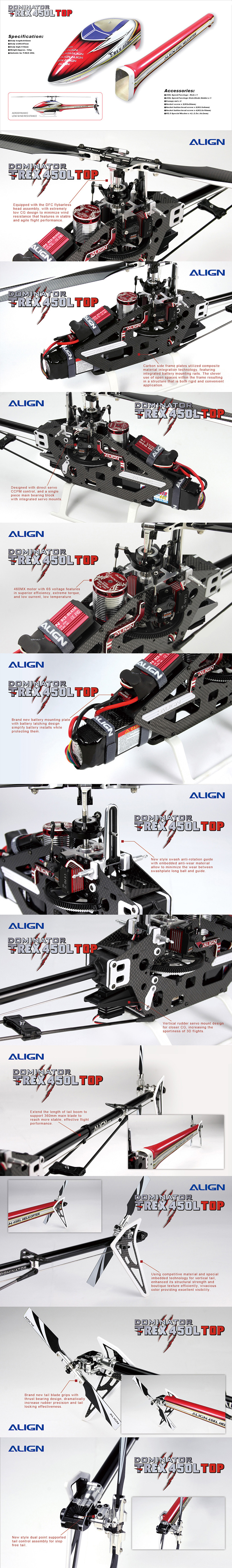 �˾���ũ RH45E24XW [ALIGN] T-Rex450L TOP Edition(6S) - ����, ���ӱ�, ���ͽ� ����3��, ���� ����1��, ����ũ�κ�Ʈ ���̷� ���� 3