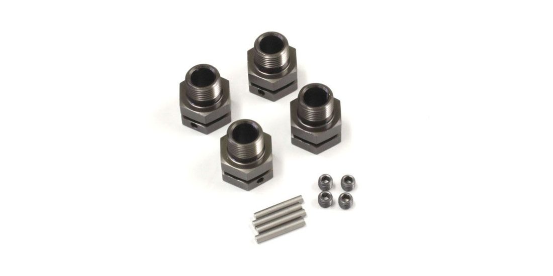 �˾���ũ KYIFW327GM [KYOSHO] Wheel Hub(M/ST-R/Gunmetal/4pcs) 1