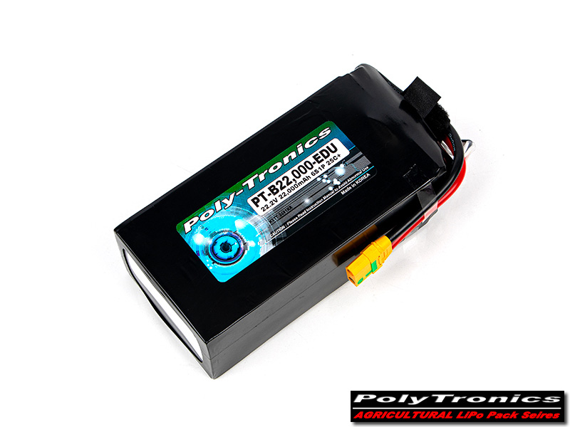 ¾Ë¾¾¹ðÅ© PT-B22K-EDU-6S-XT90 PT-B22000-EDU (22.2V, 6S1P, 25C+/D.C) - XT90-S ¾ÈƼ½ºÆÄÅ© 2