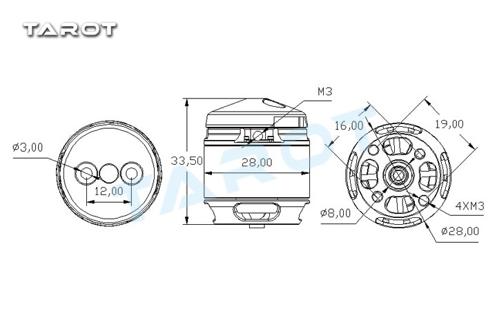 �˾���ũ TL400H9 [TR] T2212/1200KV 3D Motor Power System(w/8 x 5in CW/CCW Prop) 8