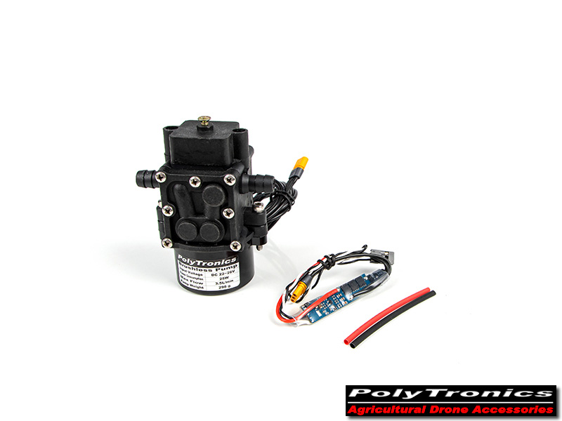 [ܼ] PT-PUMP-BC [PT] NEW BL Pump + ESC Set for AG Spray System(Basic/22.2V)