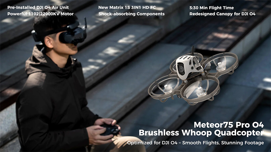 ¾Ë¾¾¹ðÅ© BETAFPV Meteor75 PRO ¹ÝÁ¶¸³¹öÀü(ELRS, DJI O4 PRO) 1