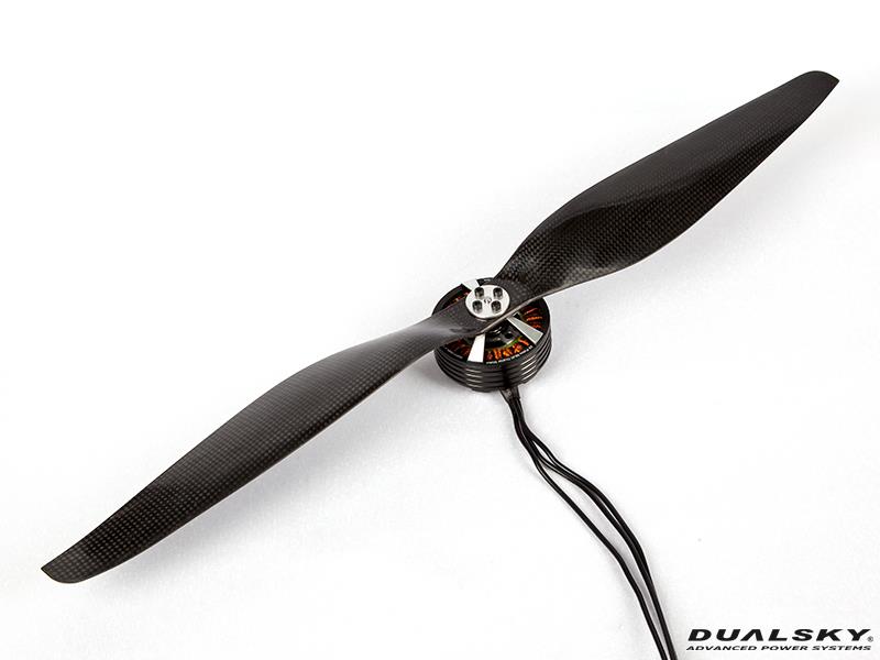 �˾���ũ DS2455MR2-12 [DUALSKY] 24x5.5 MR Carbon Prop for HD Series (12mm Hole) 3