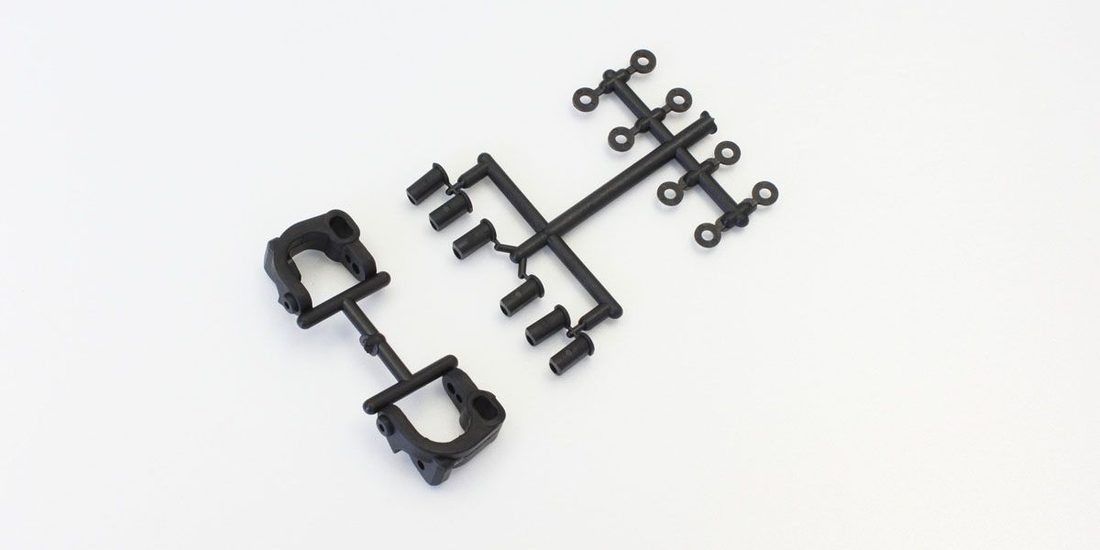 �˾���ũ KYUMW713 [KYOSHO] Carbon Composite Front Hub Carrier Set 1