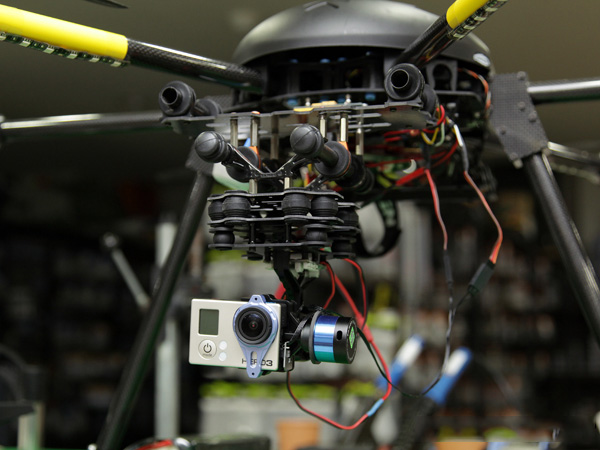 [ܼ] T2DRM-02X [PT] T-2D Rail Mount System for F820/T810/T960/S800/X-Series Hexa Copter - Carbon Edition