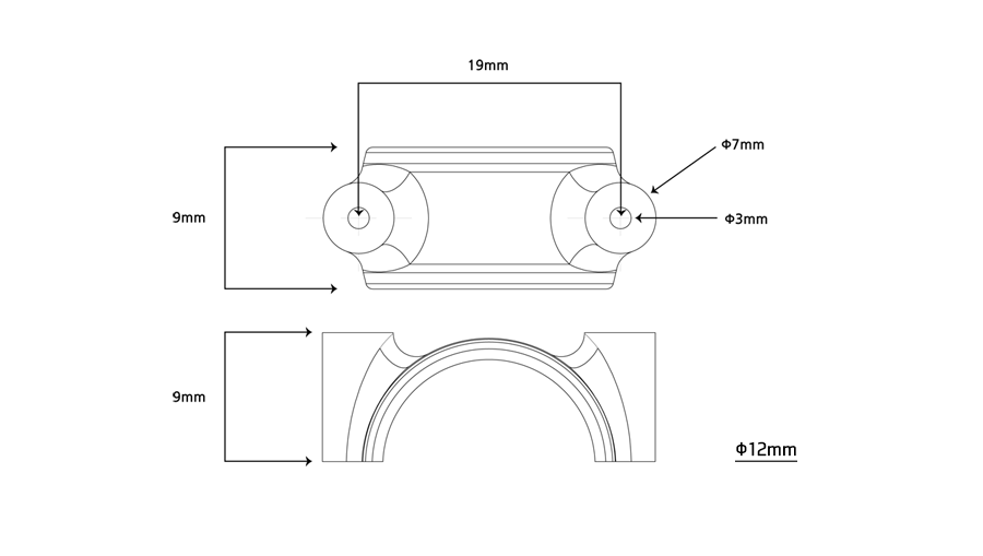 ¾Ë¾¾¹ðÅ© ÆÄÀÌÇÁ Ȧ´õ 20°³ ¼¼Æ® - ¥Õ12mm 2