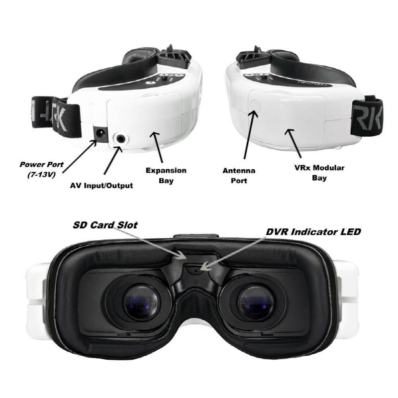 �˾���ũ FSV1123-02/HDO 2.1 FPV [FatShark] Dominator HDO 2.1 - ������Ʈ�� 2.1 IPD �� ���� ������ ��ư 6