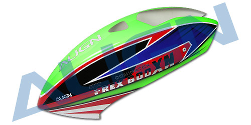 �˾���ũ HC6184T [ALIGN] T-Rex600XN Painted Canopy - Green 3