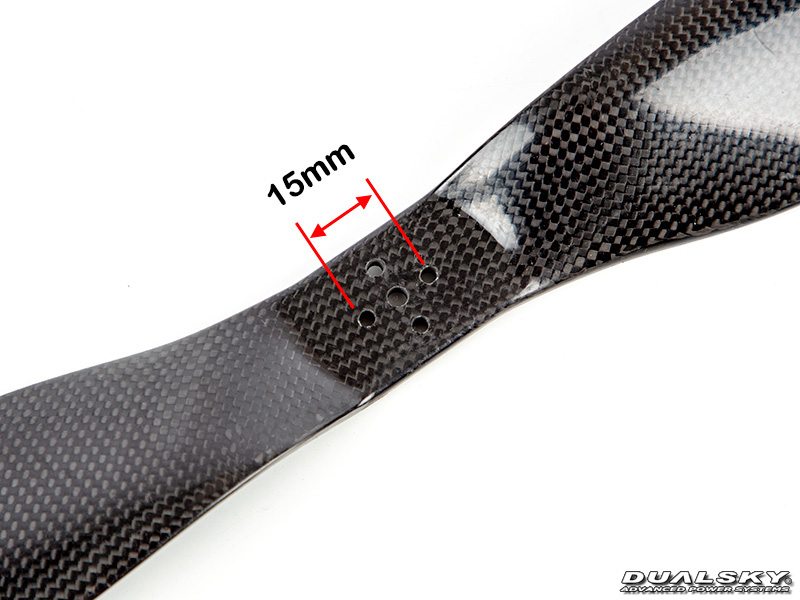 [ܼ] DS2055MR2-15 [DUALSKY] 20x5.5ġ MR Carbon Prop - Version.2 (15mm Space)