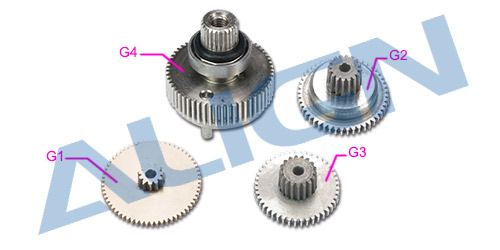�˾���ũ HSP81501T [Align] BL815H Servo Gear Set 1