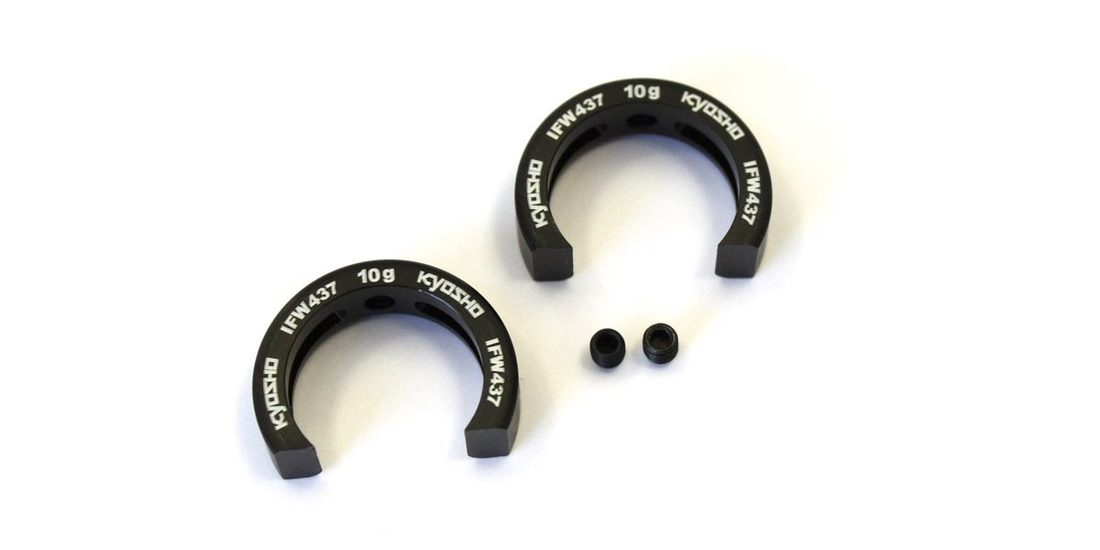 �˾���ũ KYIFW437-10 [KYOSHO] Front Knuckle Setting Weight(10g/2pcsMP9 1