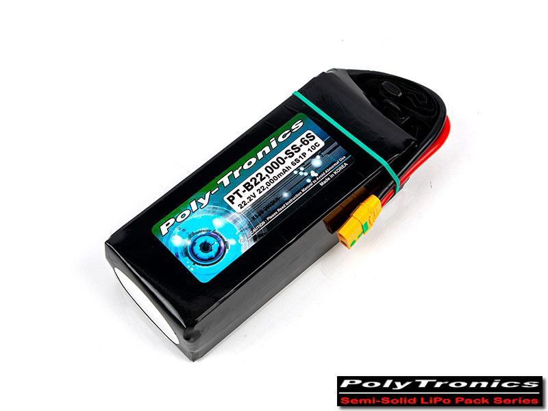 �˾���ũ PT-B22000_SS-6S [HYBRID] PT-B22000-SS-6S (22.2V/6S1P /XT90-S/Semi-Solid) �ݰ�ü ���͸� 3