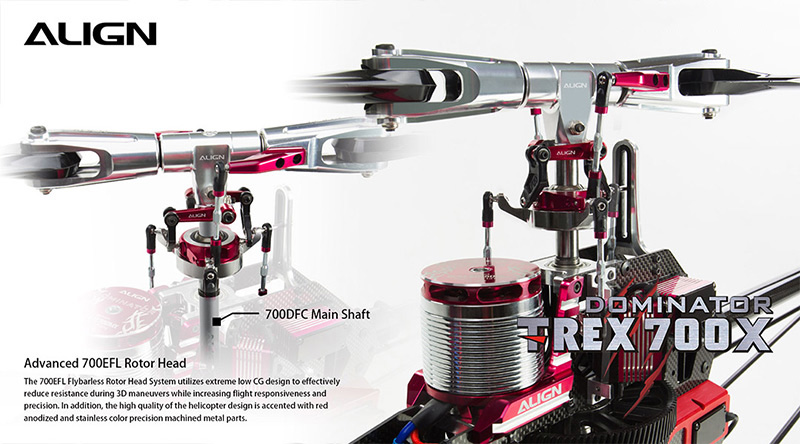 [�˾���ũ] RH70E23XW [ALIGN] T-Rex700X Dominator Super Combo 7
