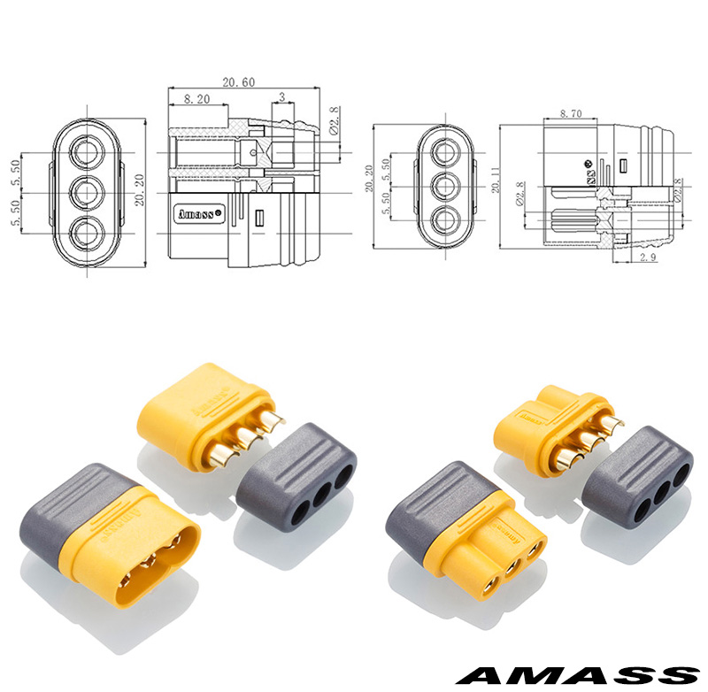 [˾ũ] AM-MR60 [AMASS] MR60  2.8mm ,  2	 6