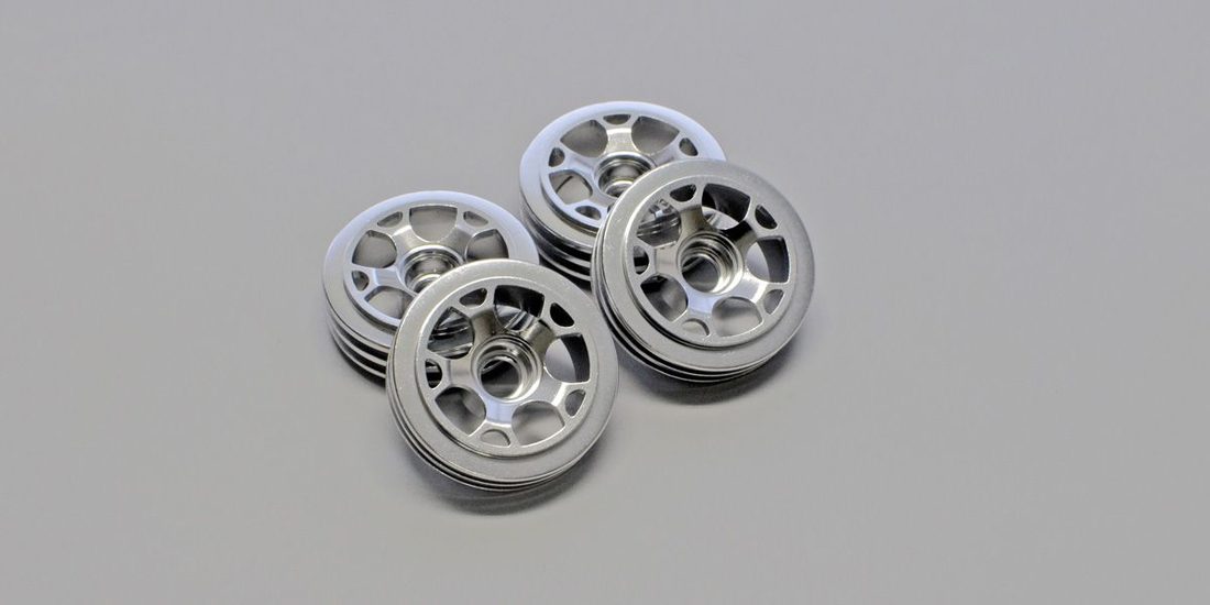 �˾���ũ KYMVH53S [KYOSHO] Aluminium Wheel(BMW X5/Silver)For OVERLA 1
