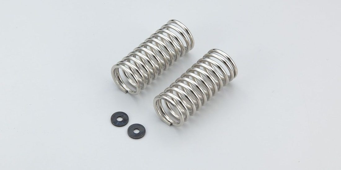 �˾���ũ KYIGW004-9022 [KYOSHO] SHOCK SPRING(9-2.2/L=45/SILVER/2P) 1
