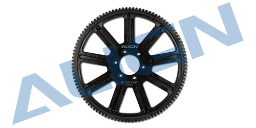 �˾���ũ HE1G007XXT [ALIGN] E1 Main Drive Gear 104T/M1.25 1
