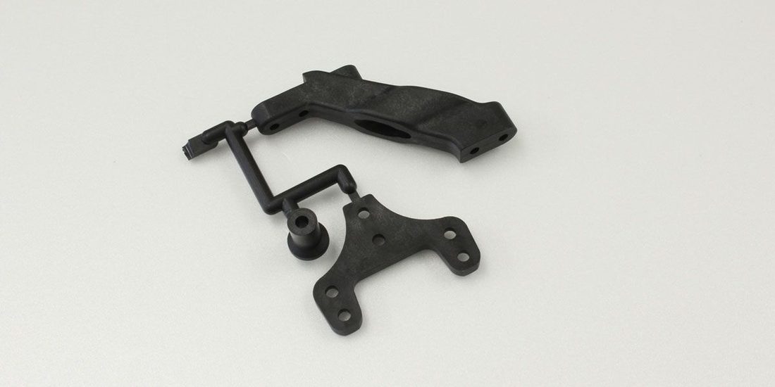 �˾���ũ KYLAW53 [KYOSHO] Carbon Composite Rear Stiffener Set (ZX6 1