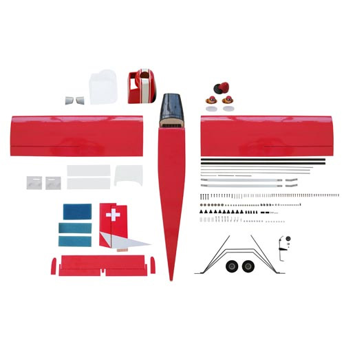 �˾���ũ A340-RED [World Model] 1625mm �ʶ����� ���� PC6 ����/���� ��� ARF Kit 6