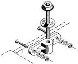 �˾���ũ DUB256 [DUBRO] Nylon Wing Mounting Kit 1