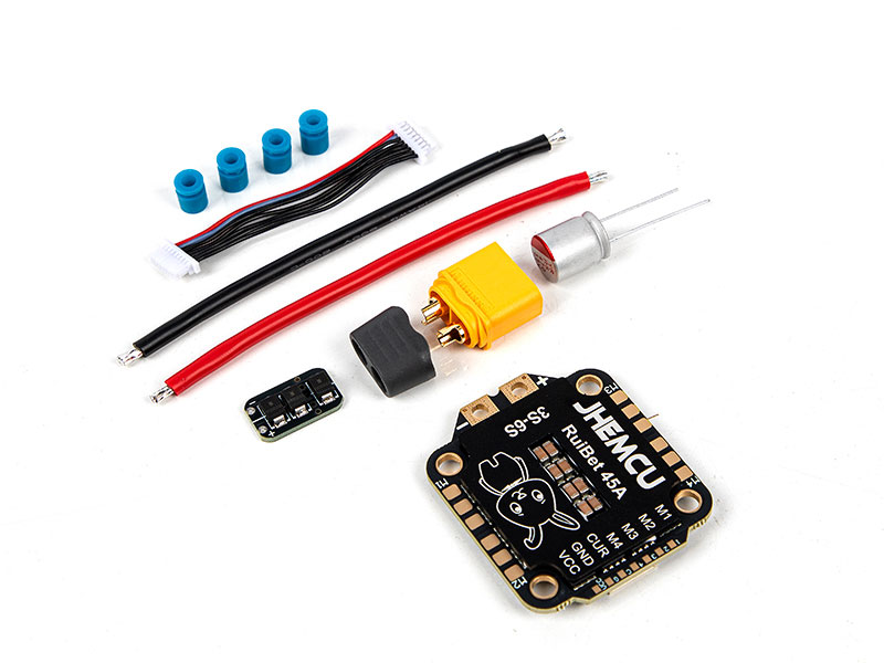 �˾���ũ JHEMCU-45A [JHEMCU] RuiBet 45A BLHELI_S/Dshot600/3-6S 4-in-1 ESC 1