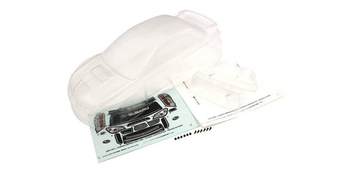 �˾���ũ KY39214 [KYOSHO] SUBARU Impreza Non-Decoration Body Set 1