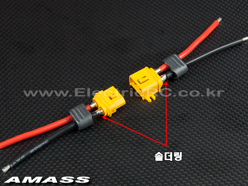�˾���ũ AM-XT60-Ultra [AMASS] XT60L Connector Set (��2,��2) 2�� 3
