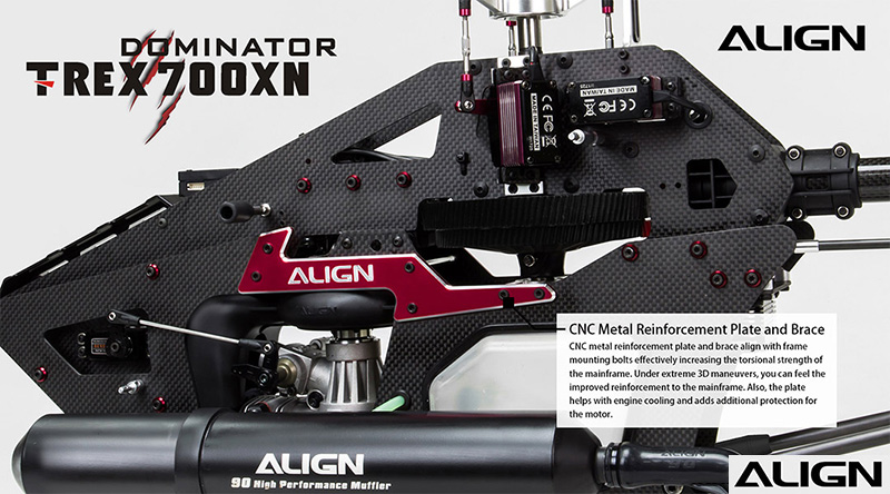 [˾ũ] RH70N11XW [ALIGN] T-Rex700XN Nitro Combo 12