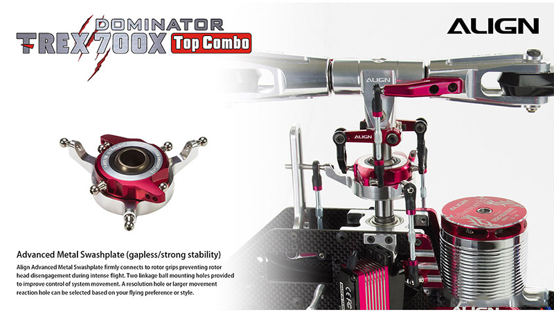 [�˾���ũ] RH70E35XW [ALIGN] T-Rex700X Dominator TOP Combo 8