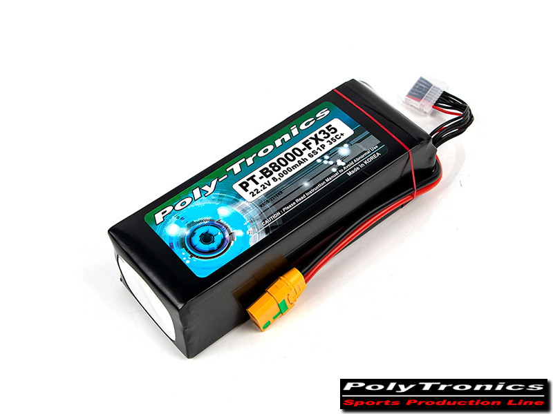 [˾ũ] PT-B8000-FX35_6 PT-B8000-FX35 (22.2V, 6S1P, 35C+/JST-XT/XT90S) - Ƭ ͸ - XT90S Ƽũ 2