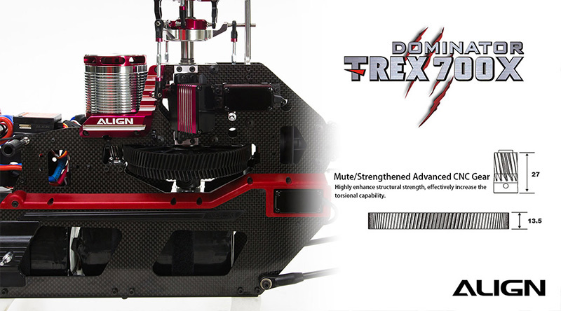 [�˾���ũ] RH70E23XW [ALIGN] T-Rex700X Dominator Super Combo 14