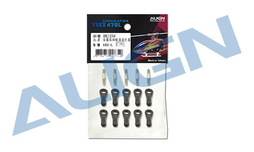 �˾���ũ H47H004AXW [Align] T-Rex470L/LM Counter Thread Main Linkage Rod Set 2
