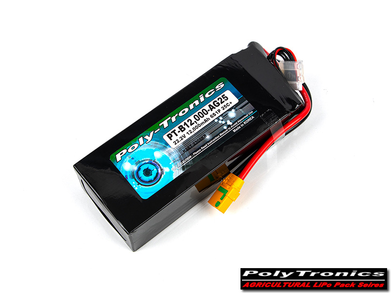 [�˾���ũ] PT-B12K-AG25-6S PT-B12000-AG25 (22.2V, 6S1P, 25C+) ��Ƭ������ ���͸� - XT90 ��Ƽ����ũ 2