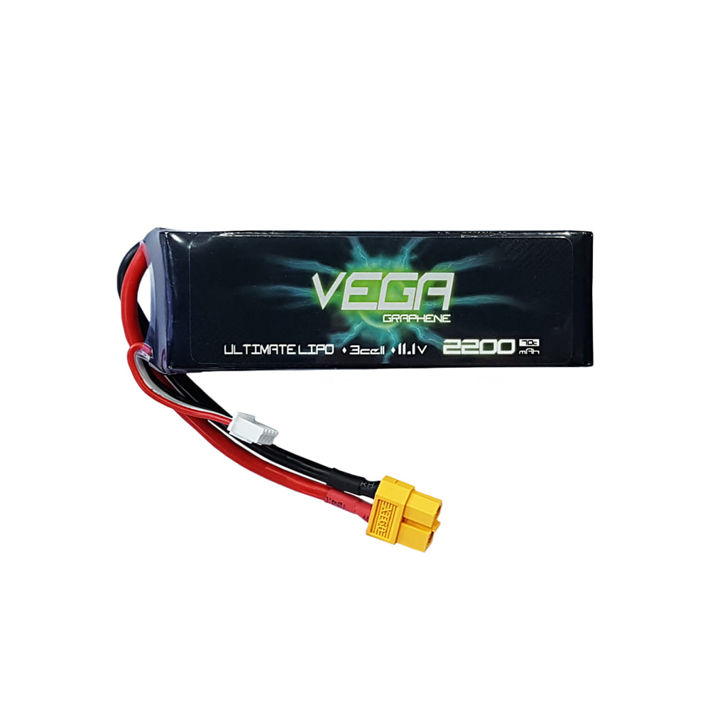 �˾���ũ  [Vega] ���� �׷��� 11.1V 2200mAh 70C �׷��� ��Ƭ������ ���͸� - XT60 2