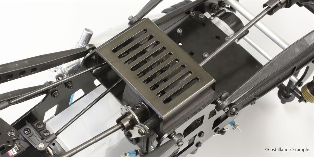 �˾���ũ KYMAW021 [KYOSHO] CNC Underguard(Gunmetal/MAD Series/FO-XX 2