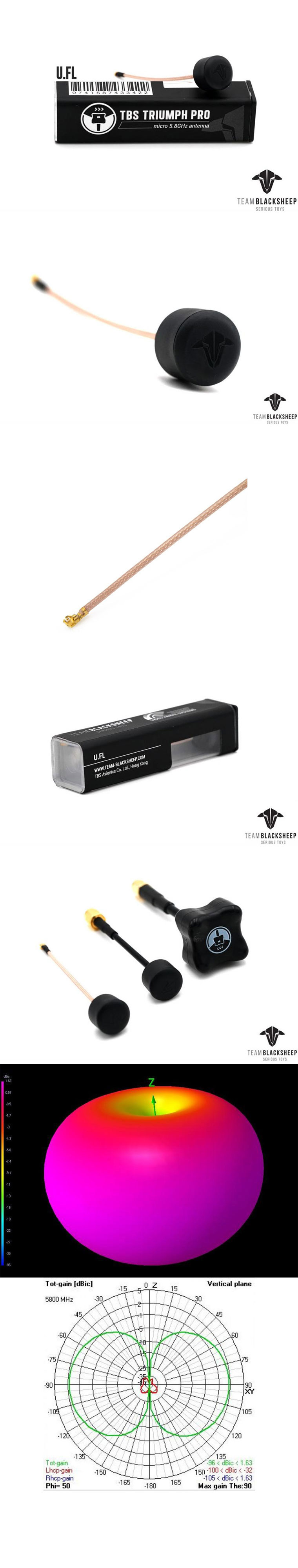 [˾ũ] TBS_TP_UFL [TBS] Triumph Pro 5.8G Antenna(U.FL) 1