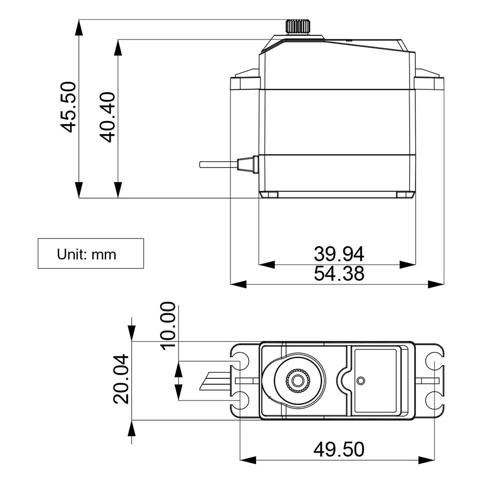 ¾Ë¾¾¹ðÅ© Hiwonder HTS-20H ½Ã¸®¾ó ¹ö½º °íÀü¾Ð ¼º¸ ¸ðÅÍ - RC¿ë PWM ¼º¸ ¾Æ´Ô ÁÖÀÇ 4