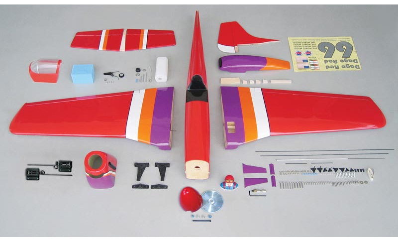 �˾���ũ  [World Models] 1460mm Dago Red Mustang 46 ARF Kit 5