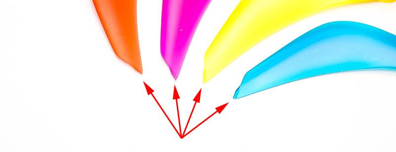 [�˾���ũ] DYS-XT7543Y [DYS] XT7543 Swift Back Type Prop for Racing Drone (CW/CCW/Fluorescent Yellow) 1